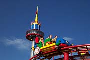Aussichtsturm und Tret-o-mobil